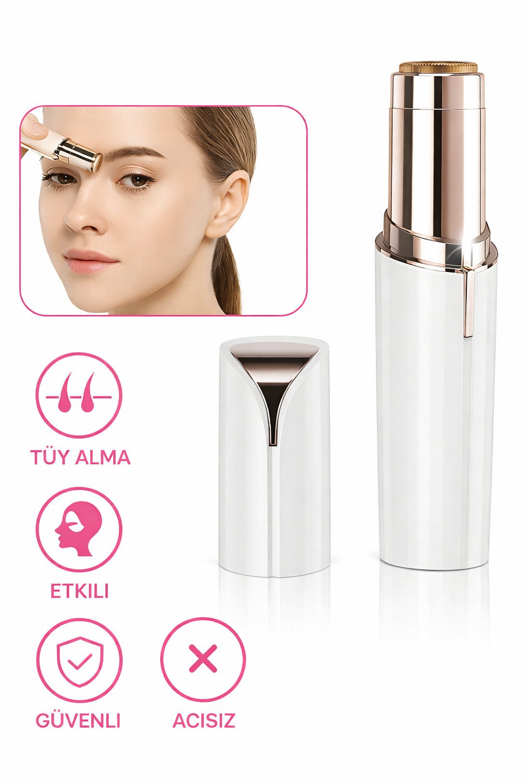 LİSSE BEUTY - YÜZ TEMİZLEME EPİLATÖRÜ