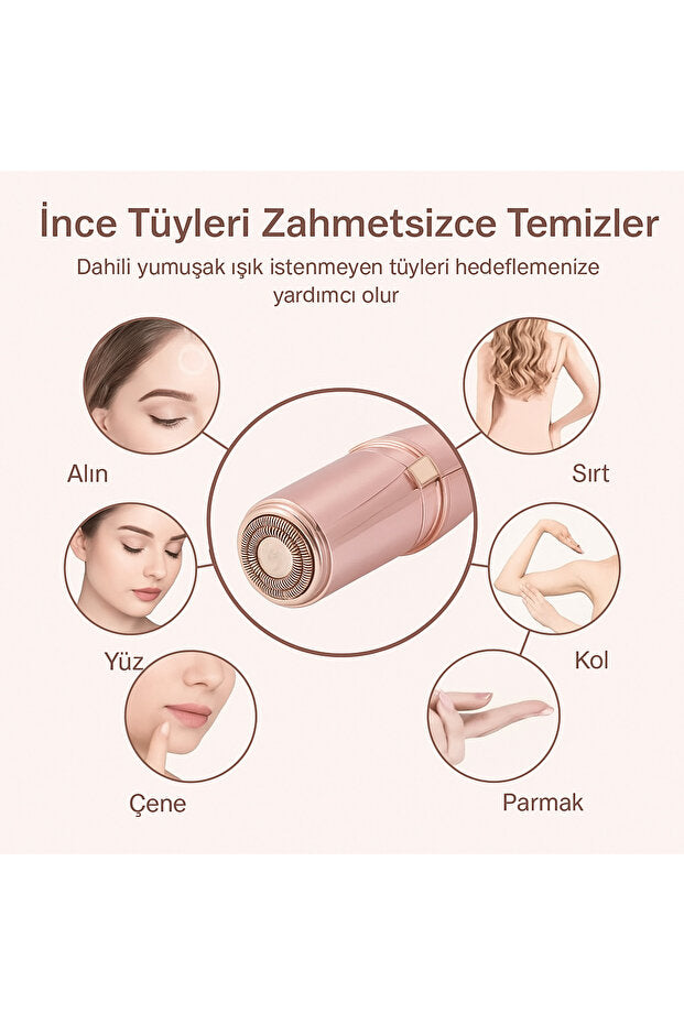 LİSSE BEUTY - YÜZ TEMİZLEME EPİLATÖRÜ