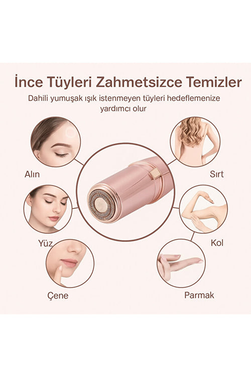 LİSSE BEUTY - YÜZ TEMİZLEME EPİLATÖRÜ